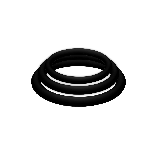 JOYDIVISION POTENZDUO - PLUS 3 BLACK RINGS SET - S, M, L - Cockrings…