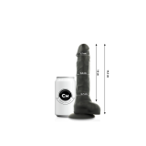 COCK MILLER - DILDO REALISTISCHES SILIKON DICHTE ARTIKULIERBAR SCHWAR…