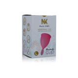 NINA KIKÍ - COUPE MENSTRUELLE ROSE - TAILLE L - Coupe vaginale
