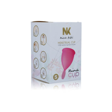 NINA KIKÍ - COUPE MENSTRUELLE ROSE - TAILLE S - Coupe vaginale