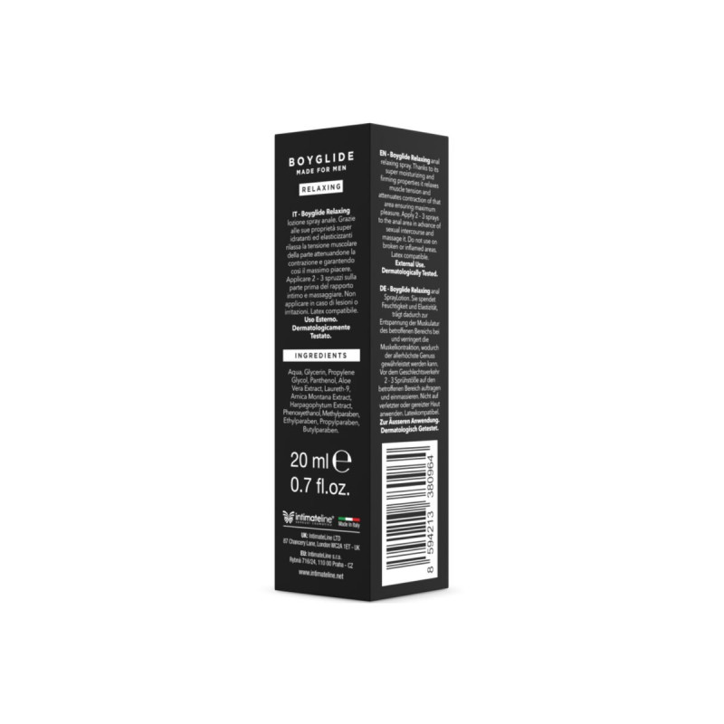 Intimateline - Boyglide Anal Relajante Anal Spray 20 Ml | Vybes.it