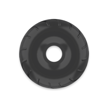 POWERING - SUPER FLEXIBLE Y RESISTENTE ANILLO PENE  5CM PR08 NEGRO