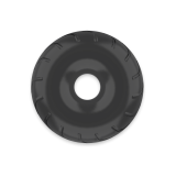 POWERING - SUPER FLEXIBLE Y RESISTENTE ANILLO PENE  5CM PR08 NEGRO