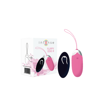 Intense - Oeuf Vibrant Flippy Ii Avec Télécommande Rose | Vybes.it