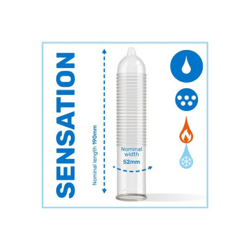 PASANTE - PRÉSERVATIFS CLIMAX 6 EFFET CHALEUR + 6 EFFET FRAIS / 12 UN…
