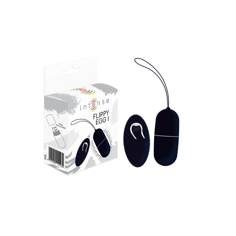 Intense - Flippy I Huevo Control Remoto Negro | Vybes.it