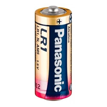 PANASONIC - PILA ALCALINA LR1 1.5V BLISTER 1 UNIDAD