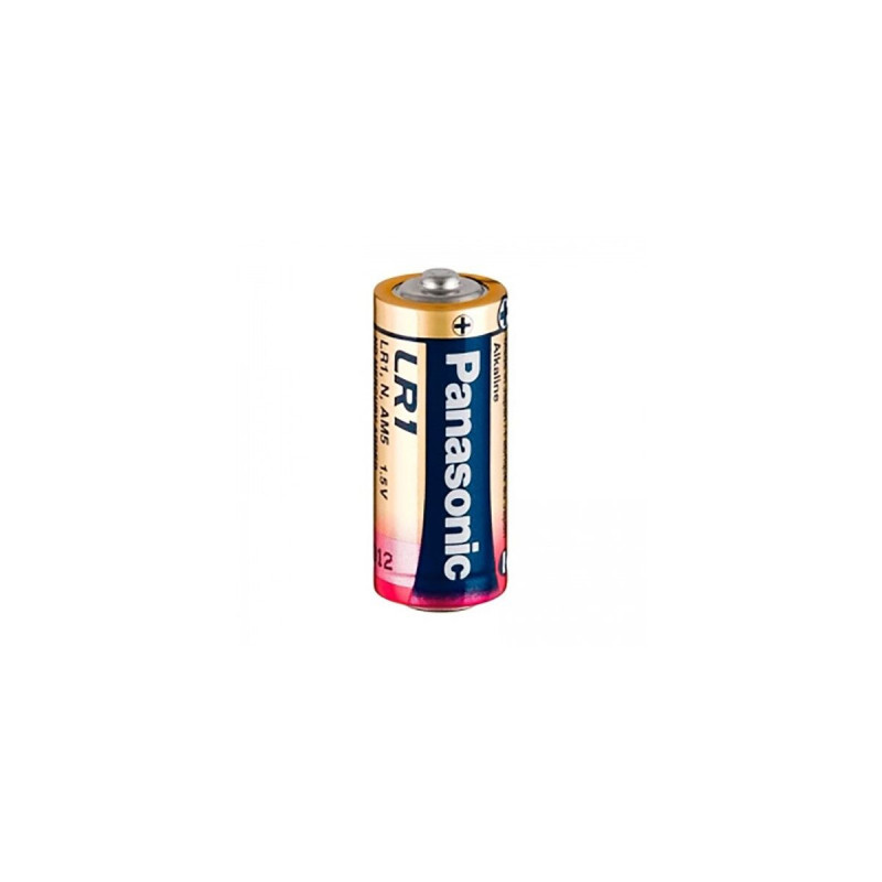 PANASONIC - ALKALINE BATTERY LR1 1.5V BLISTER 1 PACK - Batteries