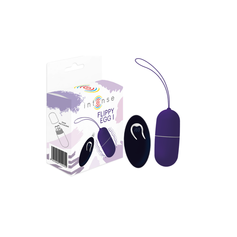 Intense - Oeuf Vibrant Flippy I Avec Télécommande Violet | Vybes.it