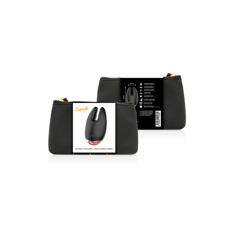 Coquette Chic Desire - Estimulador Clítoris Negro / Gold | Vybes.it