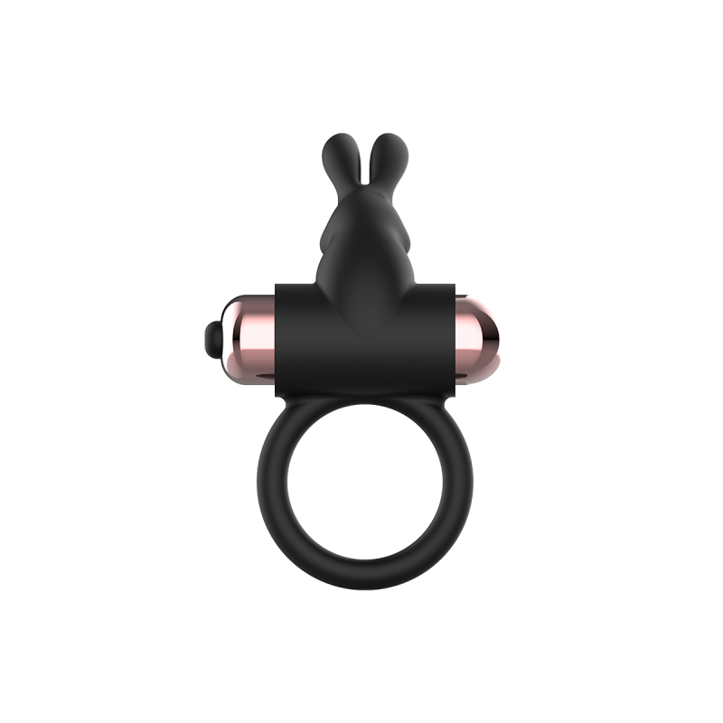 Coquette Chic Desire - Cock Ring Anillo Vibrador Negro / Gold |
