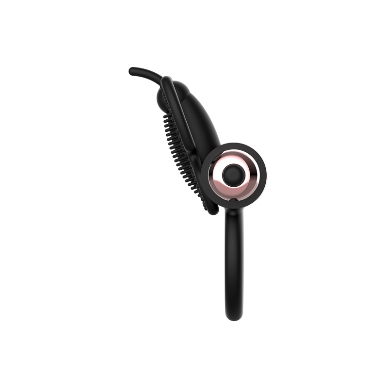 Coquette Chic Desire - Cock Ring Butterfly Anillo Vibrador Negro /