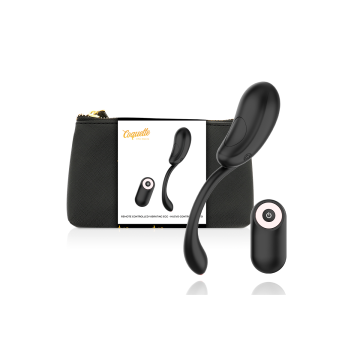 Coquette Chic Desire - Huevo Control Remoto Recargable Negro / Gold