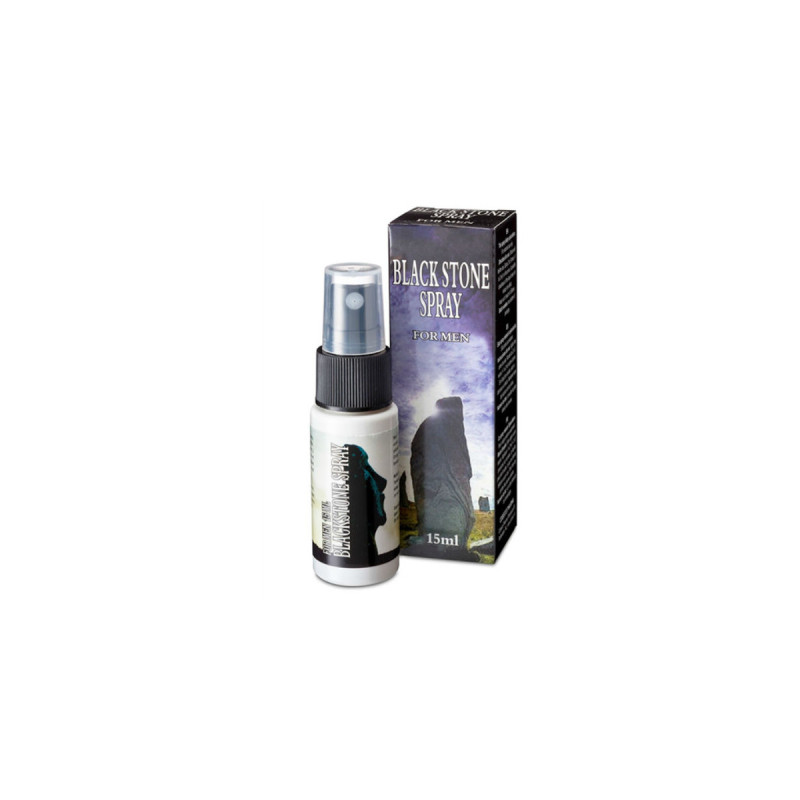 Cobeco - Black Stone Delay Spray Für Männer 15Ml | Vybes.it