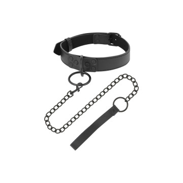 Darkness - Collier Noir Avec Chaîne | Vybes.it