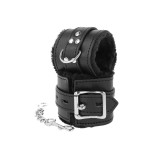 Darkness - Schwarz Gefütterte Bdsm - Handschellen | Vybes.it