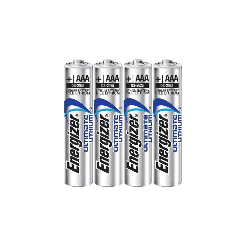 ENERGIZER - ULTIMATE LITHIUM AAA L92 LR03 1,5V *4 - Batterien