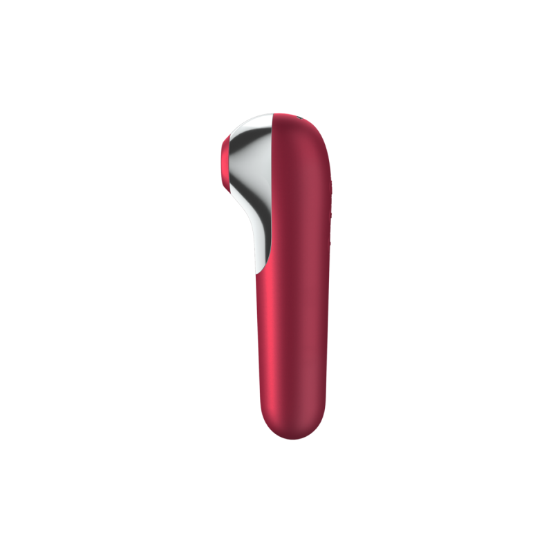 Satisfyer - Dual Love Vibrador Y Succionador Con Aire Pulsado Rojo