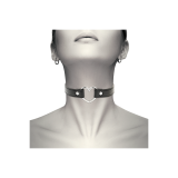 Coquette Chic Desire - Collar Cuero Vegano Accesorio Woman Corazón