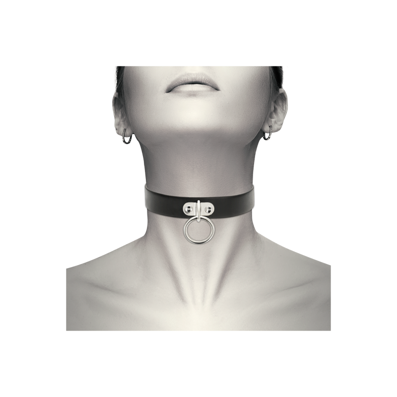 Coquette Chic Desire - Collar Cuero Vegano Accesorio Woman Fetish |