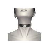Coquette Chic Desire - Collar Cuero Vegano Accesorio Woman Fetish |