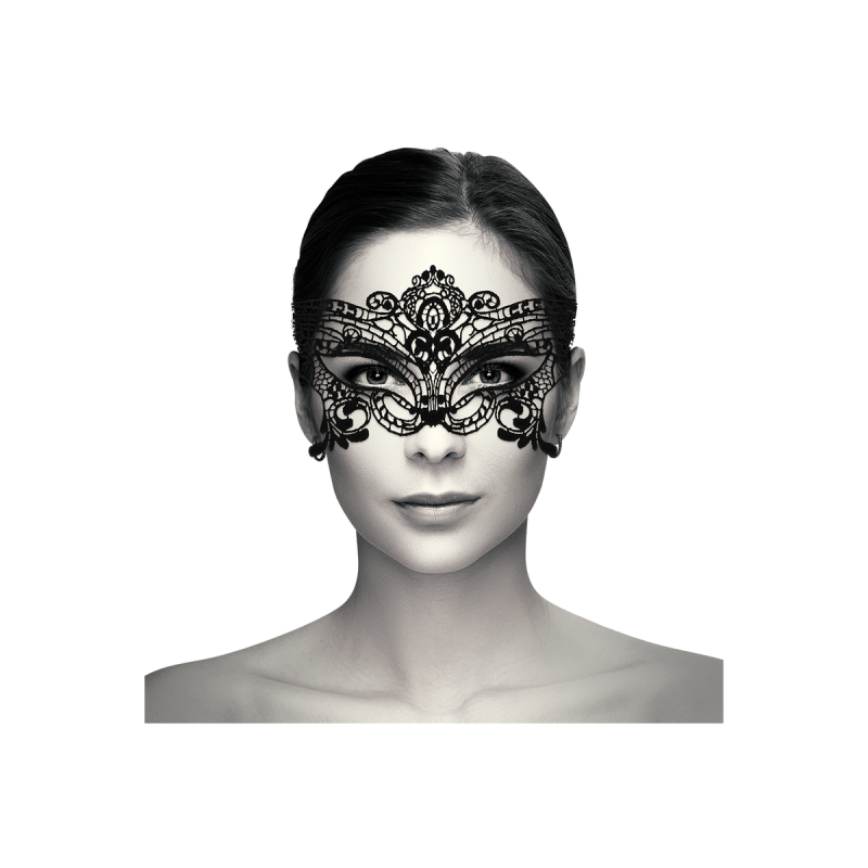 Coquette Chic Desire - Antifaz Encaje Negro Ancho | Vybes.it