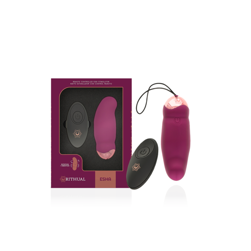 Rithual - Esha Egg Système De Télécommande Rotation + Vibration |