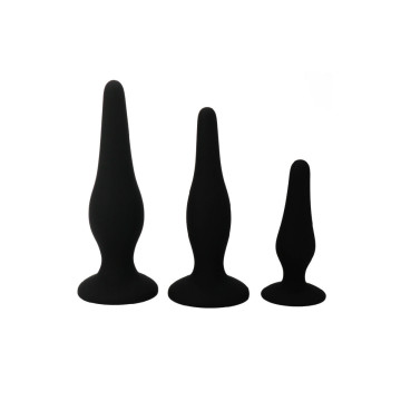 Pretty Love - Kit Iniciacion Anal Plugs Silicona | Vybes.it