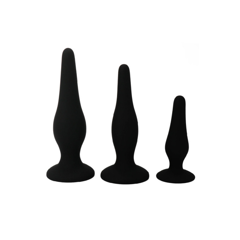 Pretty Love - Kit Iniciacion Anal Plugs Silicona | Vybes.it