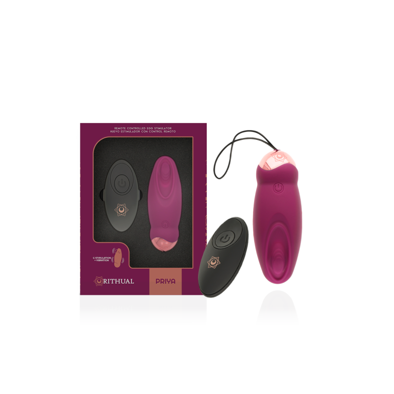 Rithual - Priya Huevo Control Remoto G - Spot + Vibración | Vybes.it