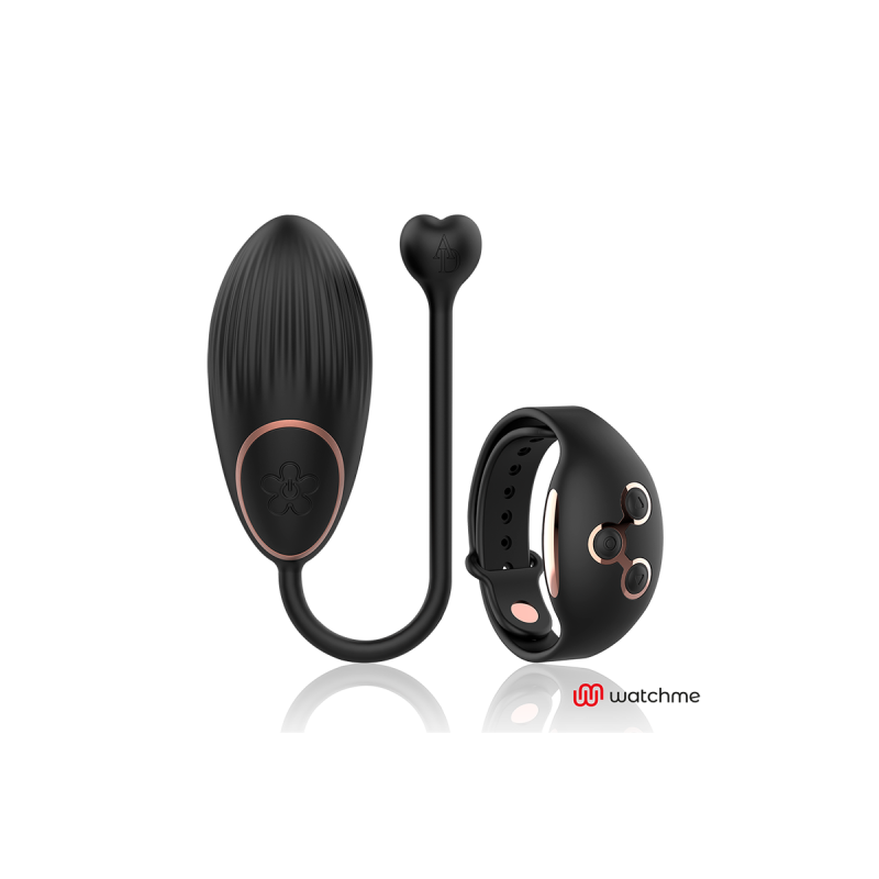 Anne's Desire - Huevo Control Remoto Tecnología Watchme Negro/Gold