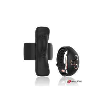 Anne's Desire - Panty Pleasure Tecnología Watchme Negro/Gold |