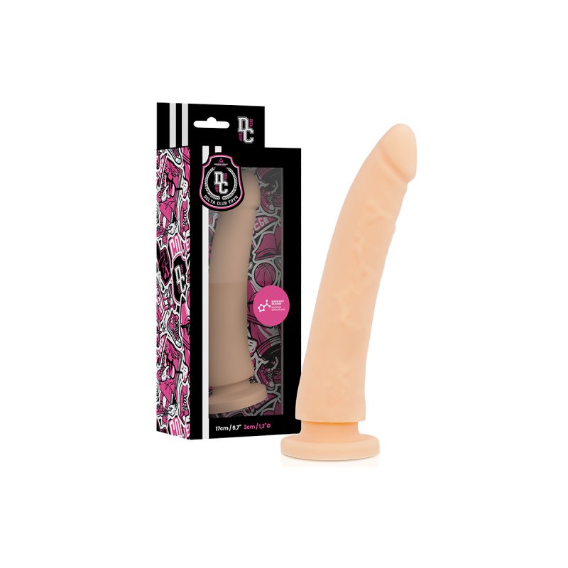 Delta Club - Jouets Gode Médical Naturel Silicone 17 Cm - O - 3 Cm