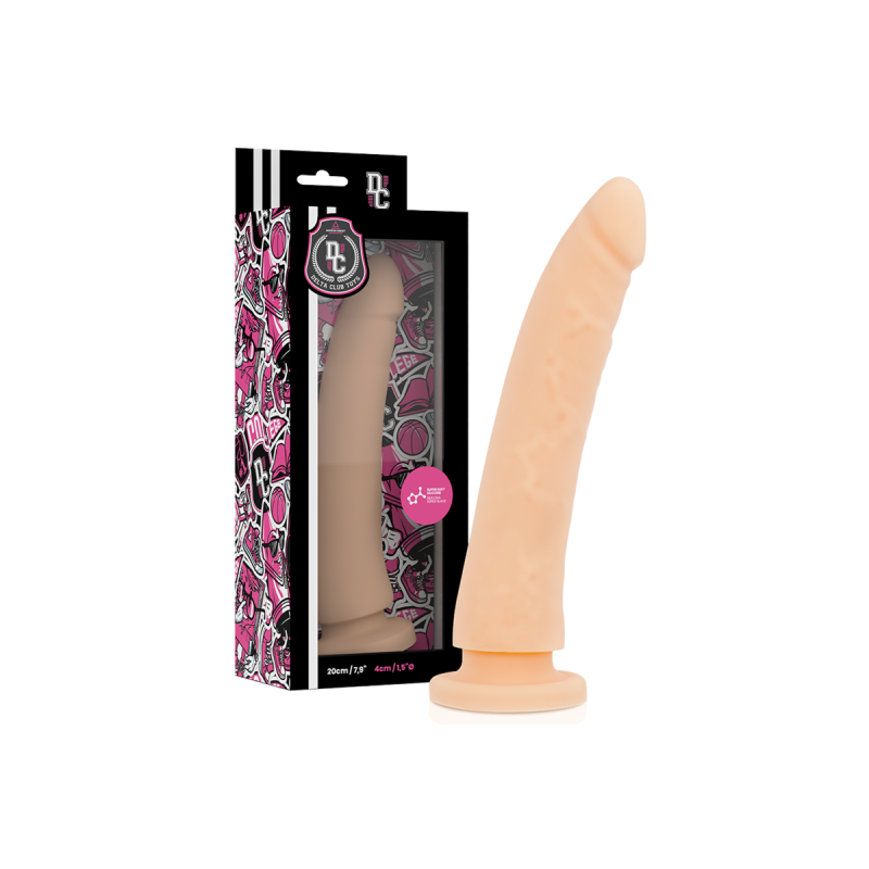 Delta Club - Dildo Realista Natural Silicona Medica 20 Cm - O - 4