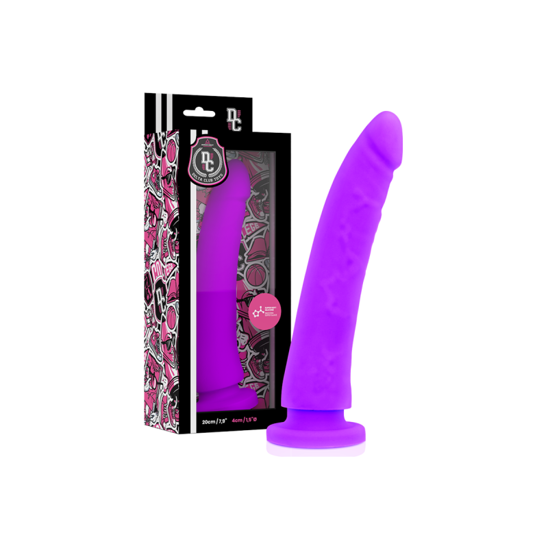 Delta Club - Toys Gode Médical Lilas Silicone 20 Cm - O - 4 Cm |