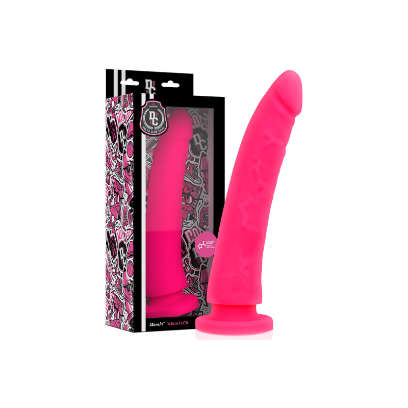 Delta Club - Toys Gode Médical Rose En Silicone 23 Cm - O - 4.5 Cm