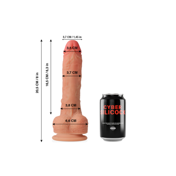 Cyber Silicock - Connor Ultra Realistic Soft Liquid Silicone 20.5