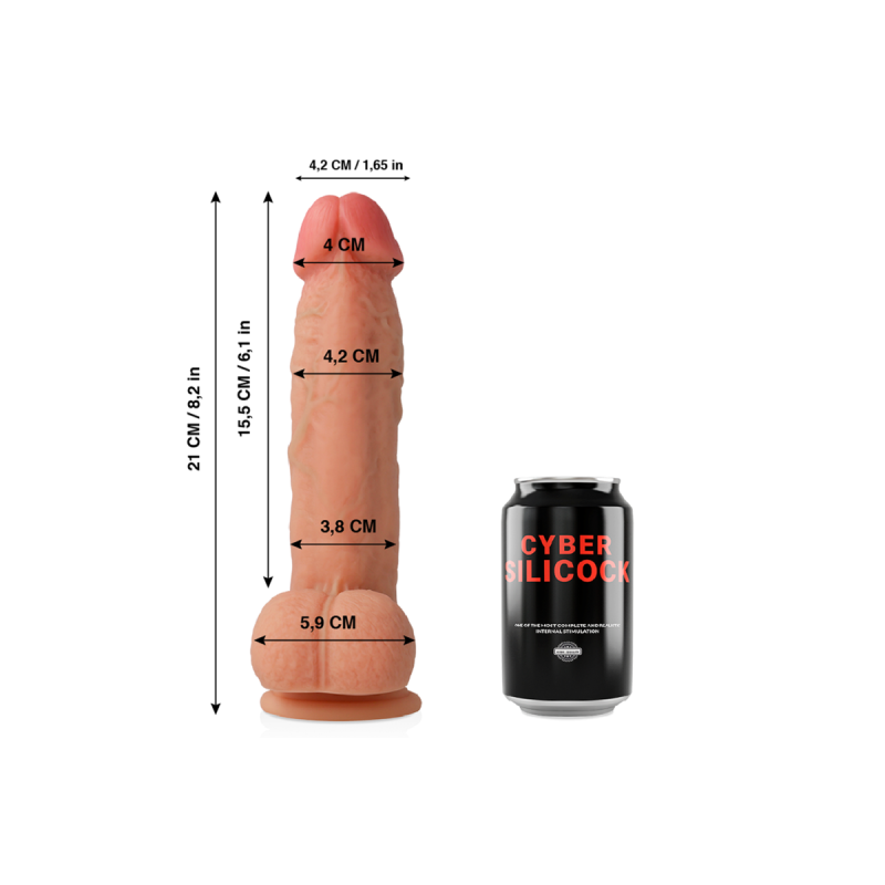 Cyber Silicock - Saul Silicone Liquido Morbido Ultra Realistico 21