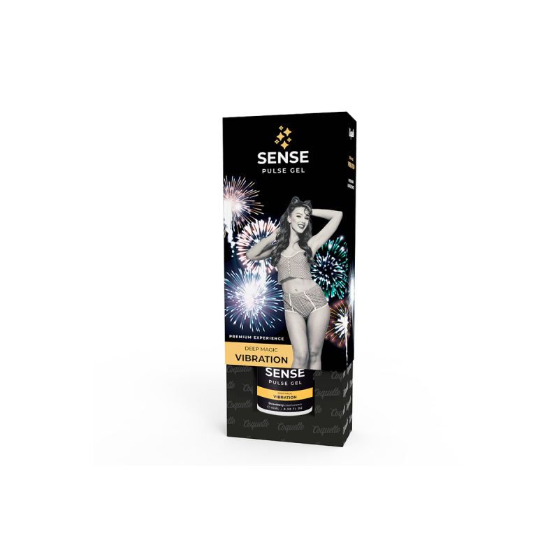 Coquette Chic Desire - Pulse Erdbeer Vibrationsgel Premium