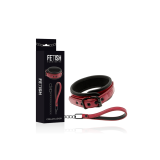 Fetish Submissive Dark Room - Collar Con Cadena Con Forro De