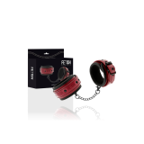 Fetish Submissive Dark Room - Menottes De Cheville En Cuir Végan