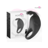 Moressa - Brad Premium Silicone Recargable Negro | Vybes.it
