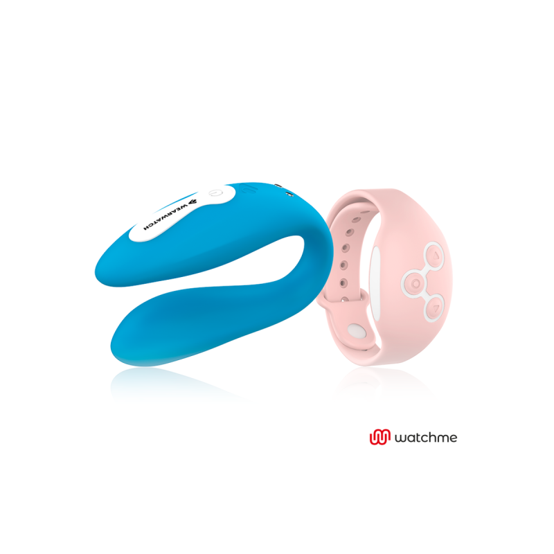 Wearwatch - Vibrador Dual Technology Watchme Añil / Rosa | Vybes.it