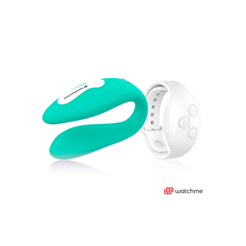 Wearwatch - Vibrador Dual Technology Watchme Agua Marina / Níveo |