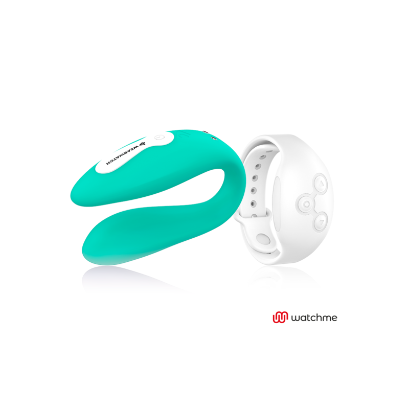 Wearwatch - Vibrador Dual Technology Watchme Agua Marina / Níveo |