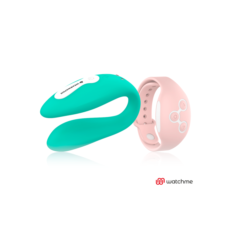 Wearwatch - Vibrador Dual Technology Watchme Agua Marina / Rosa |