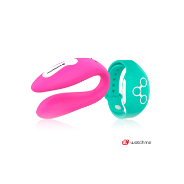 Wearwatch - Vibrador Dual Technology Watchme Fucsia / Agua Marina |