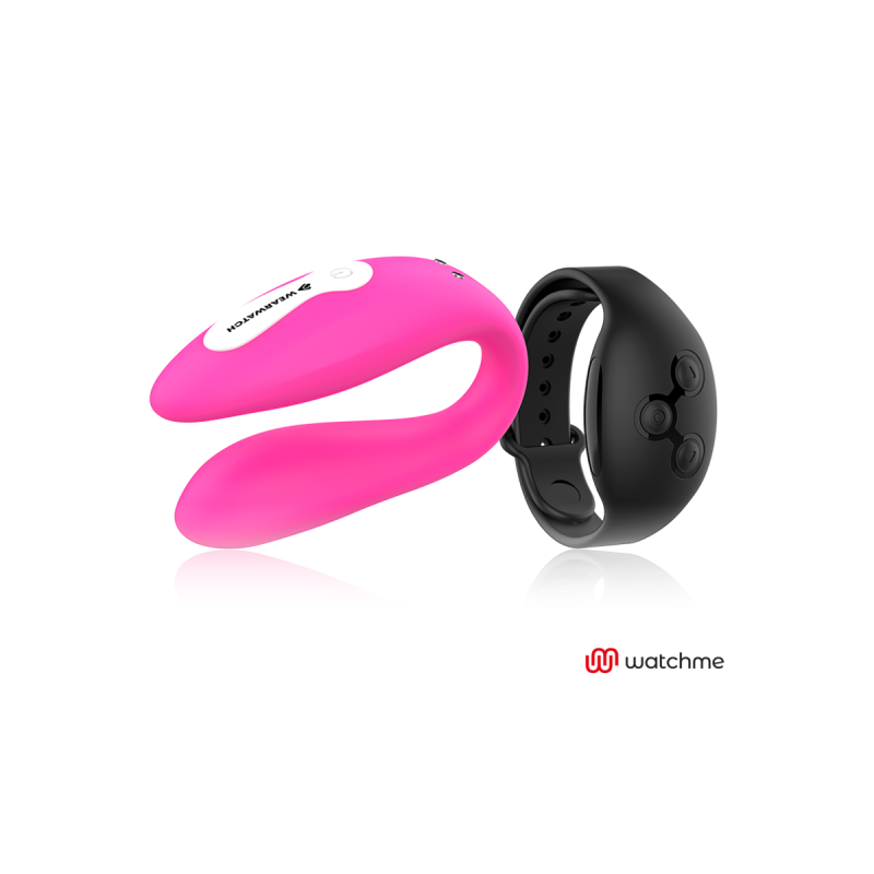 Wearwatch - Vibrador Dual Technology Watchme Fucsia /Azabache |