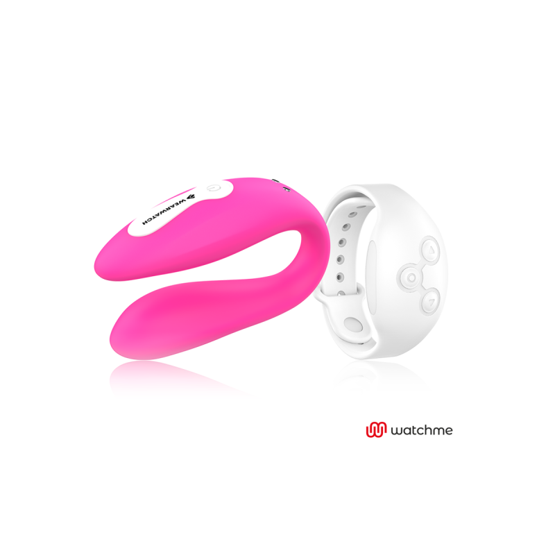 Wearwatch - Vibrador Dual Technology Watchme Fucsia / Níveo |