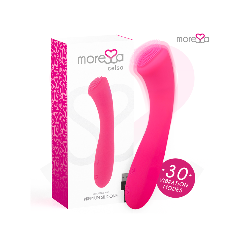 Moressa - Celso Masajeador Duo Punto G Y Suero Pelvico Premium